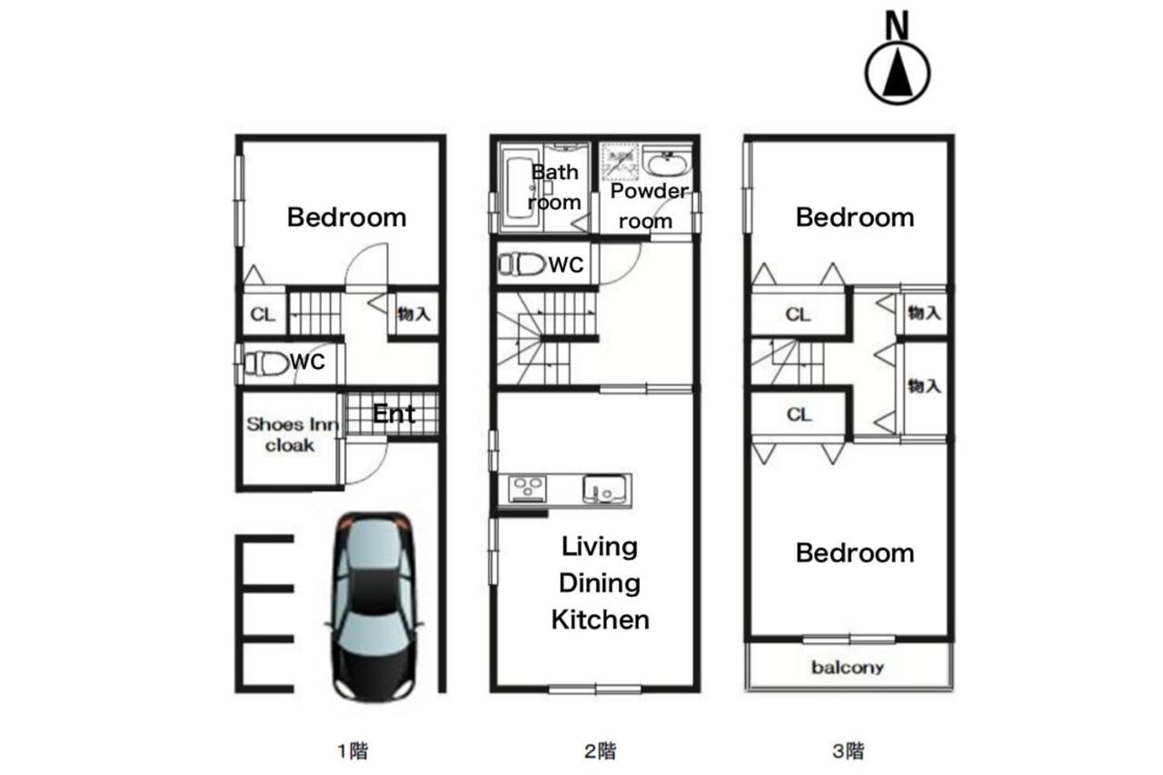 Corlux Villa Osaka Luaran gambar
